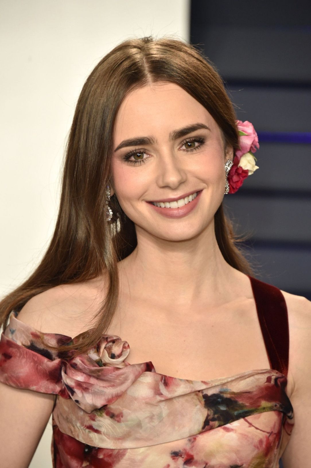 Lily Collins is a stunner