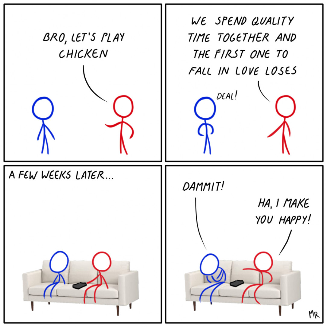 wholesome game of chicken