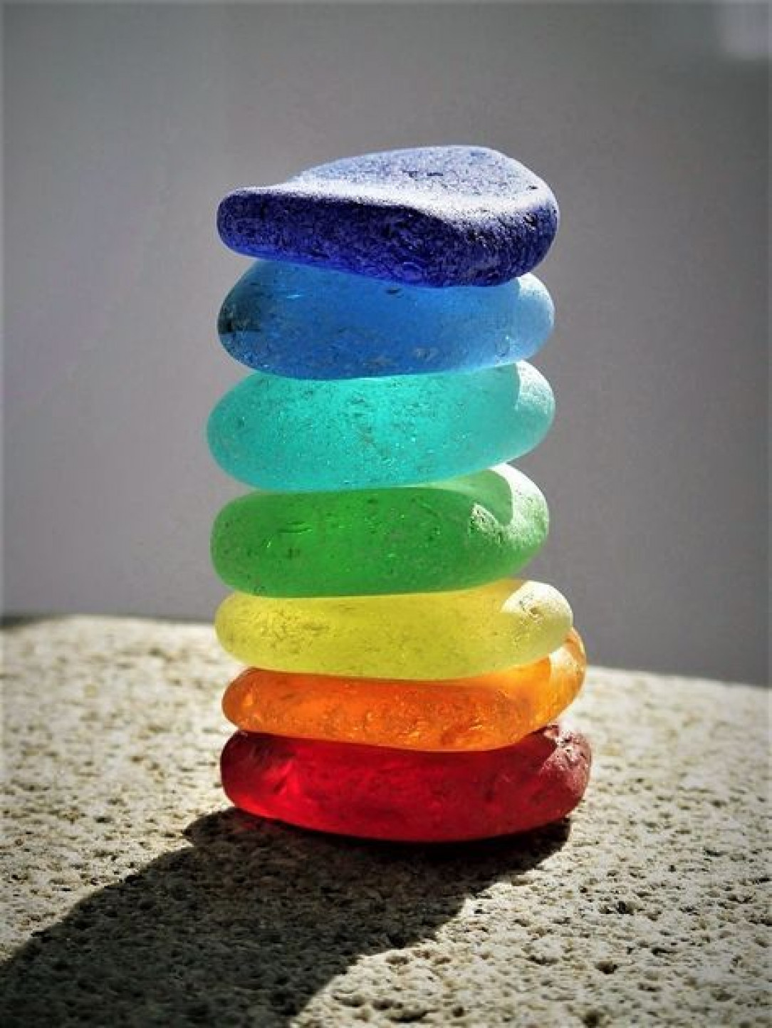 Rainbow seaglass