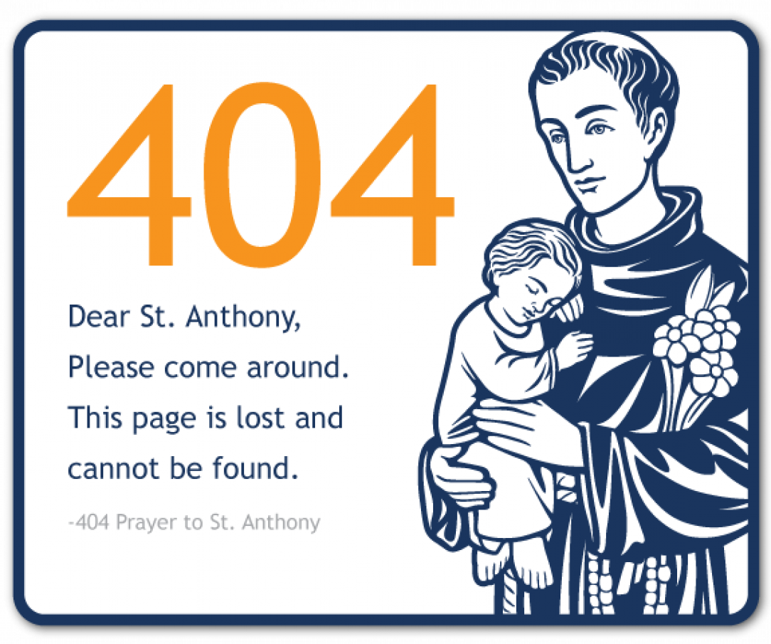 404 prayer to St. Anthony