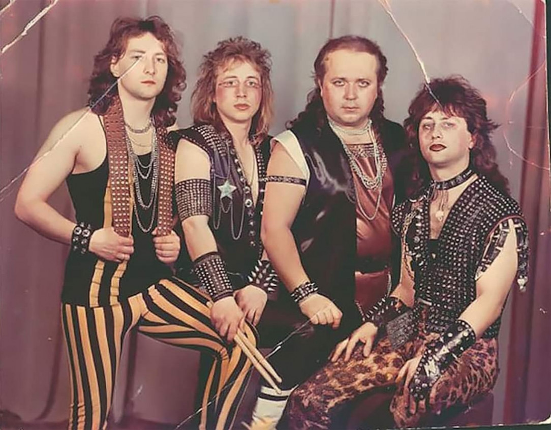 Soviet Heavy Metal Band &quot;Udar&quot;, 1987