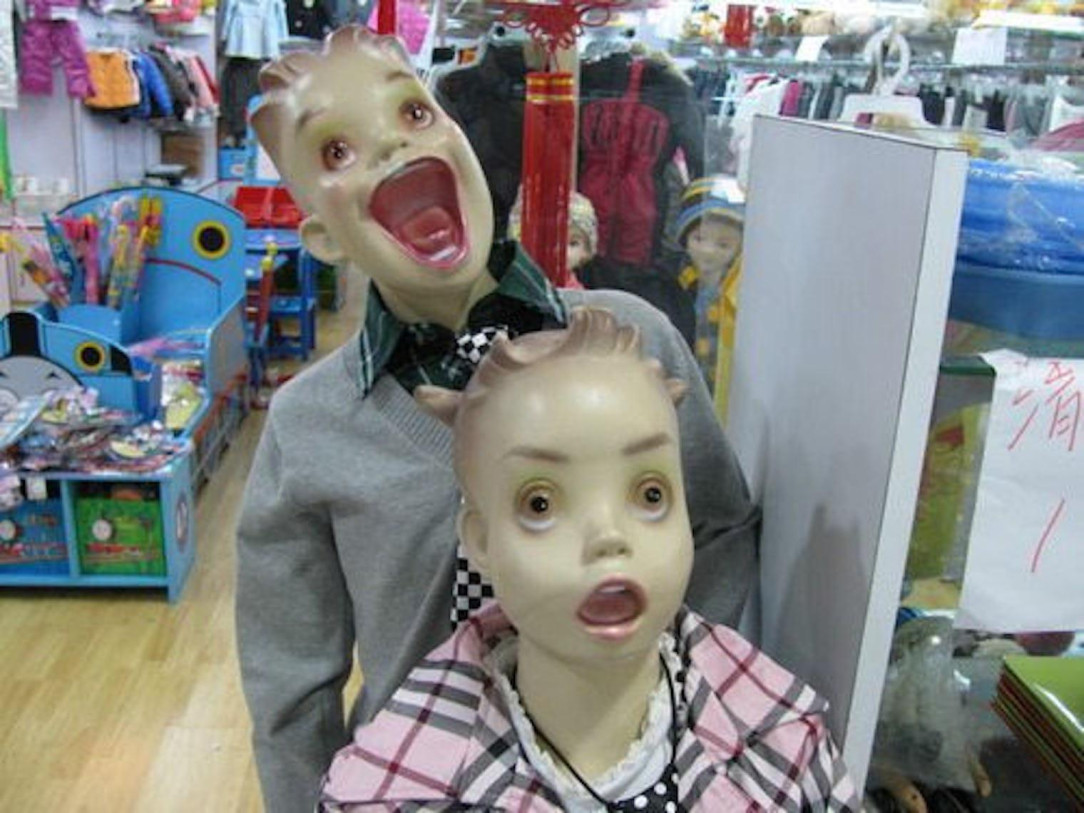 Some mannequins are just creepy