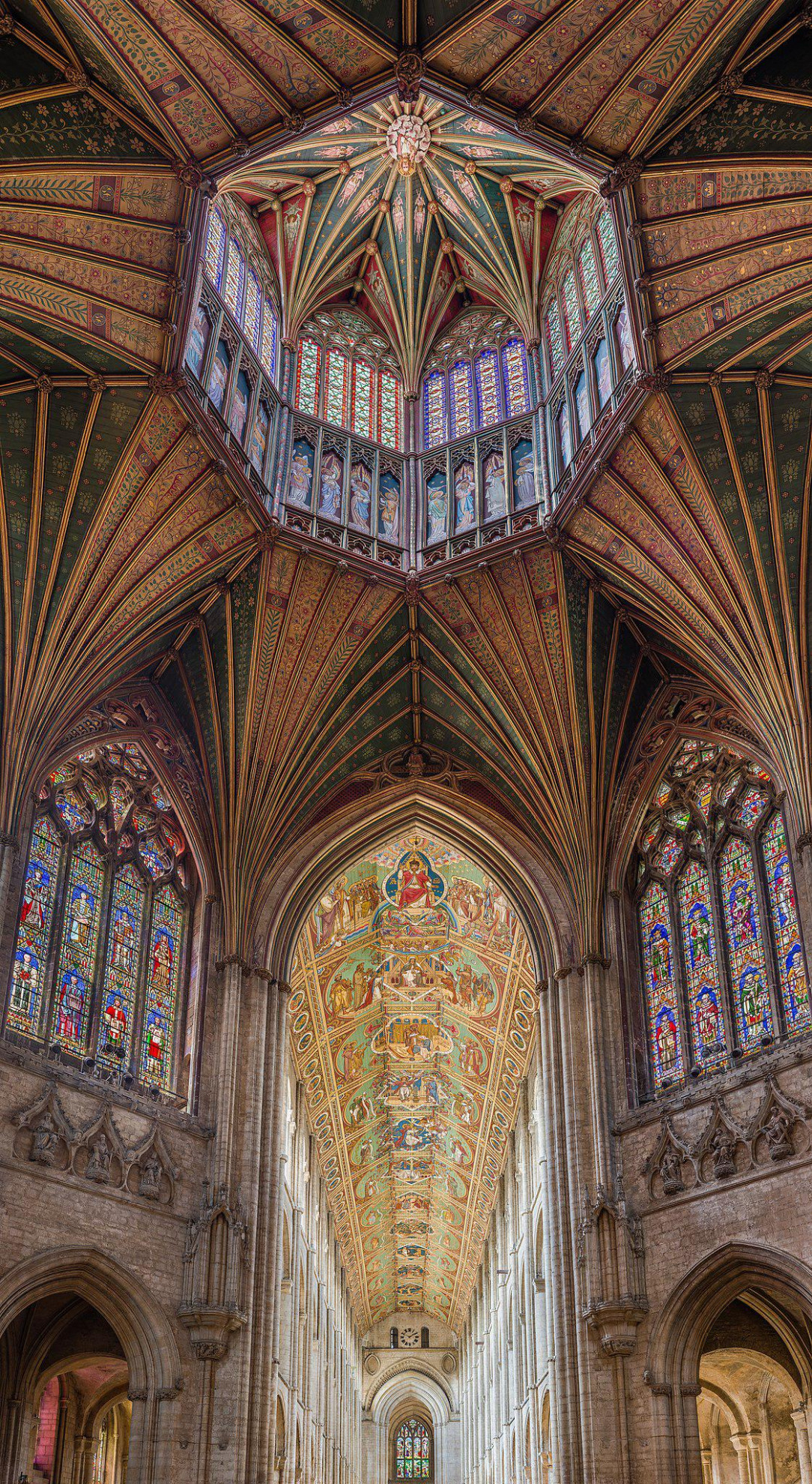 The Great Octagon of Ely Cathedral, Cambridgeshire, England