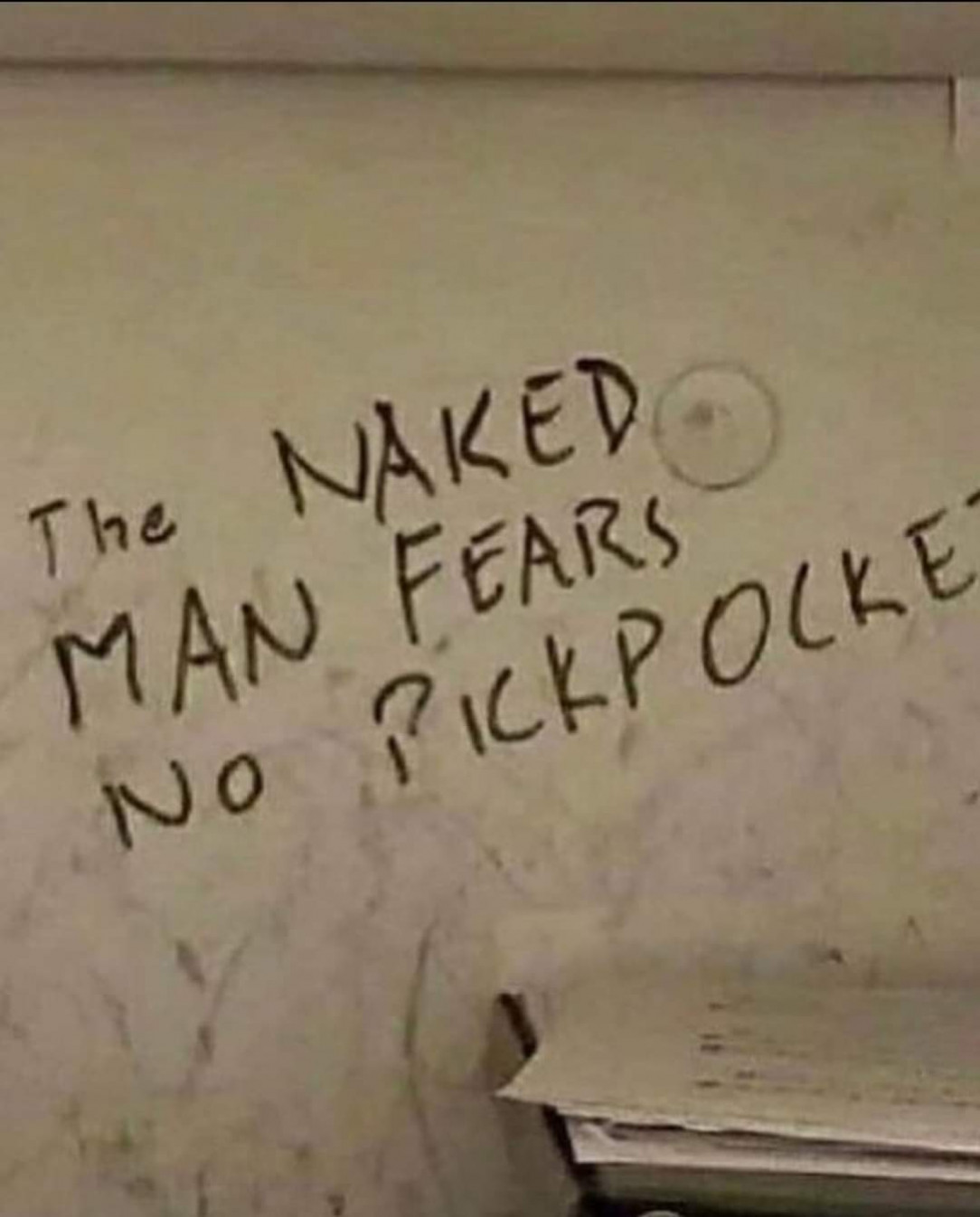 Fearless Nakedman, no pickhole is safe
