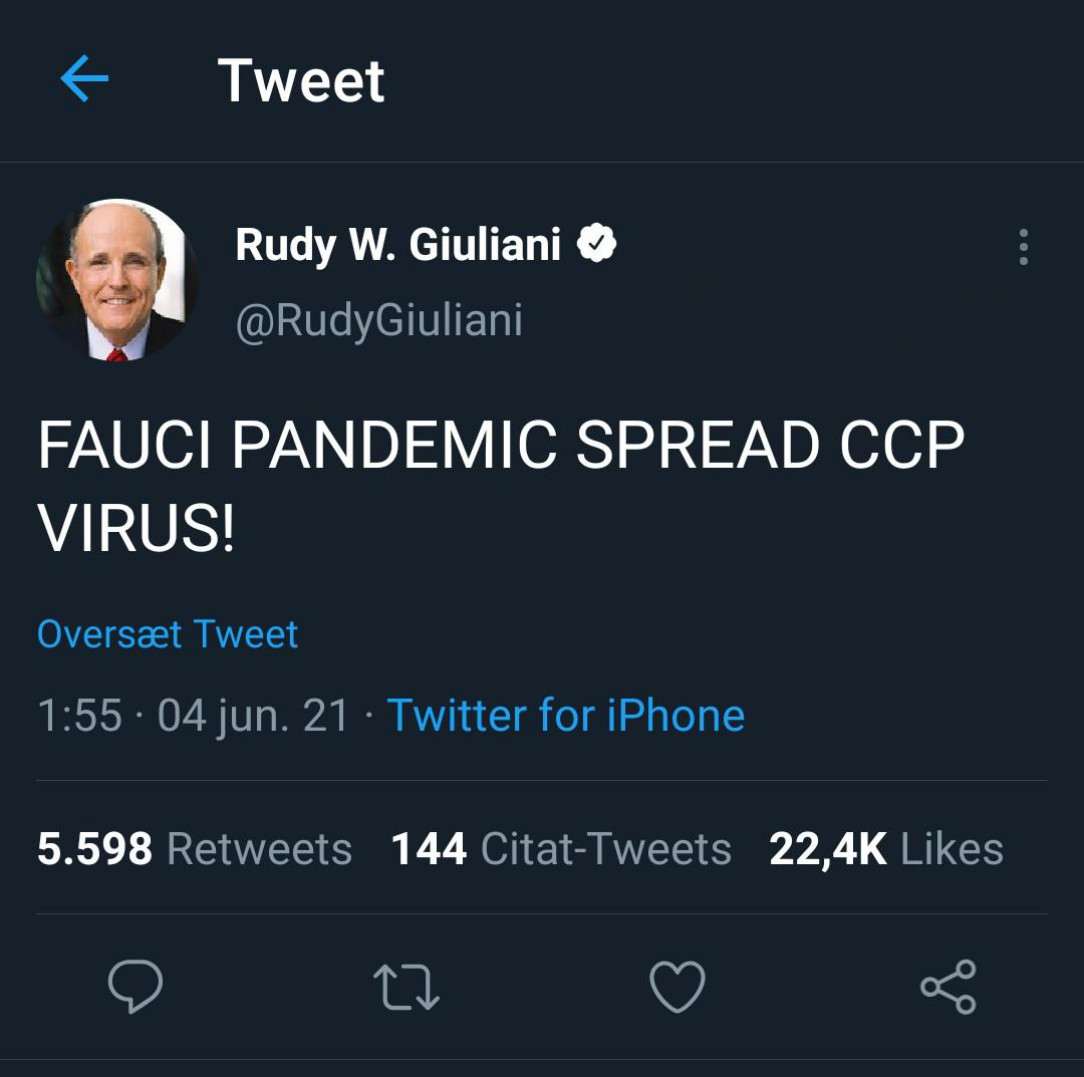 &quot;Fauci pandemic&quot;