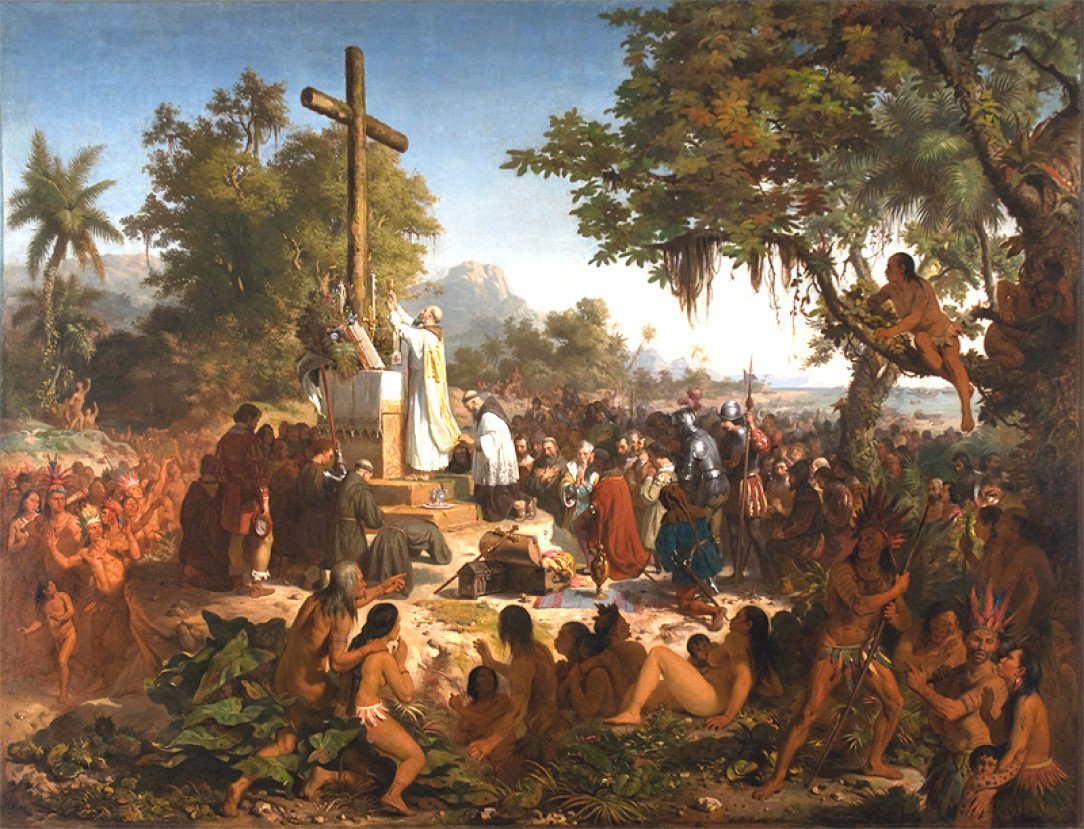 Today marks the 521st anniversary of the first mass celebrated in Brazil