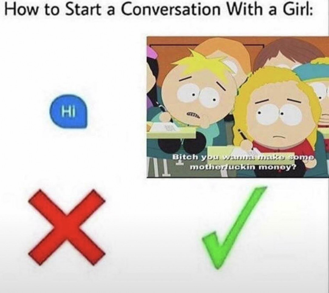 How to start a conversation with a girl