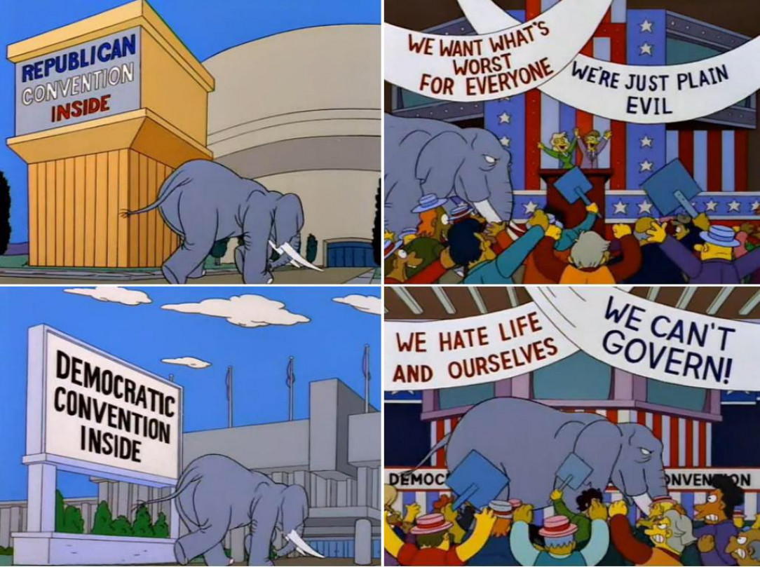 The Simpsons wrote this joke almost 30 years ago