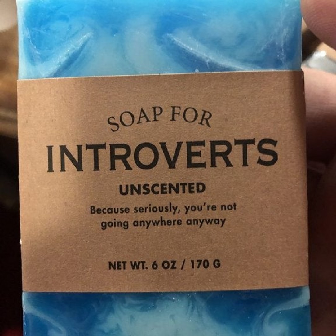 Soap for introverts