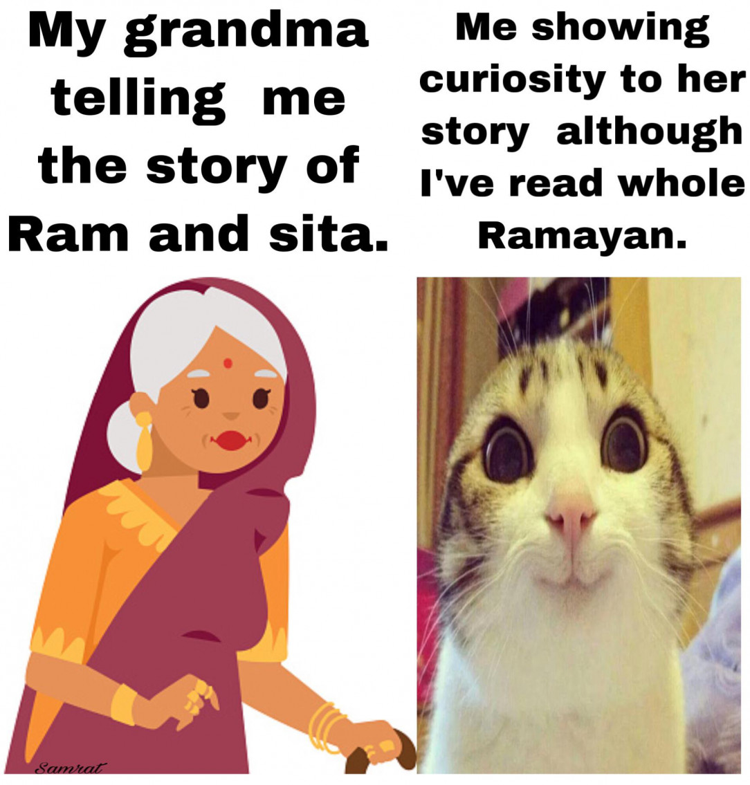 Ramayan= Holy book of hindu