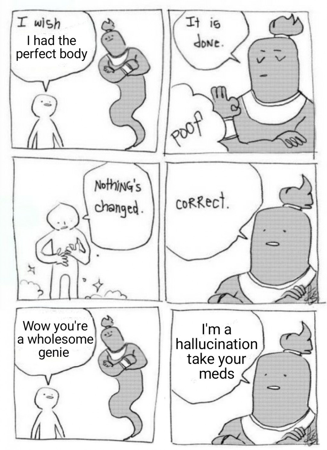 Wholesome genie