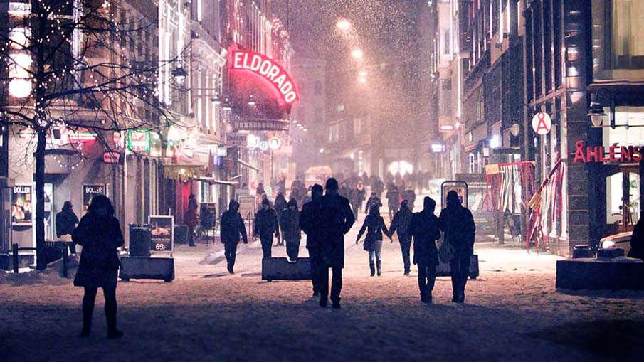 Winter in Oslo, Norway