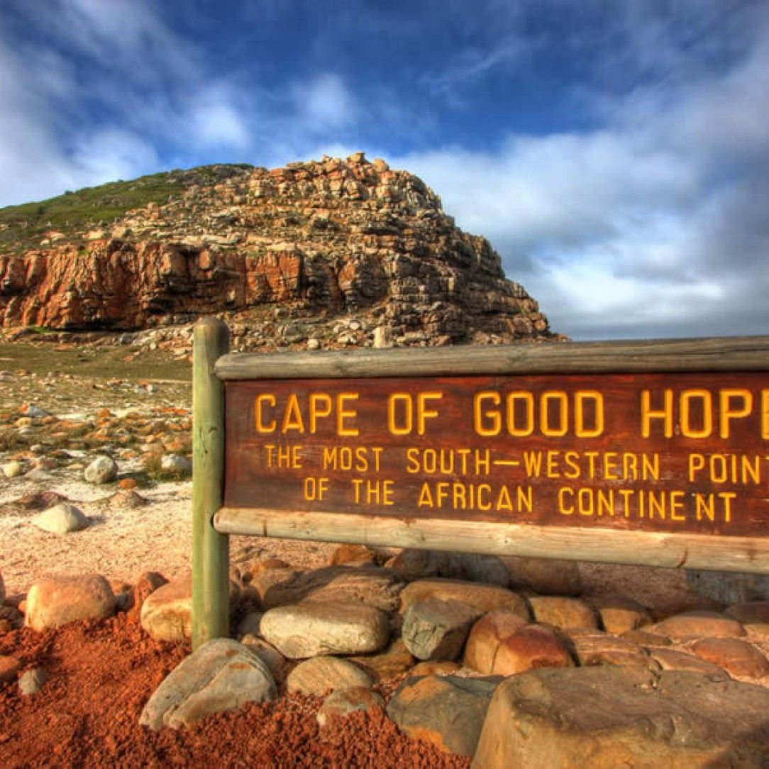 Cape of Good Hope in South Africa