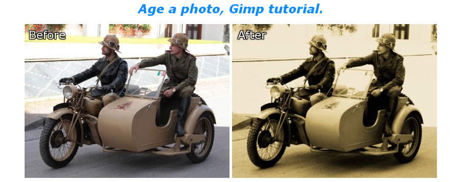 How to Age a Photo