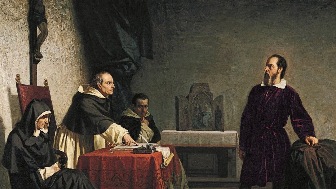 Galileo during the trial