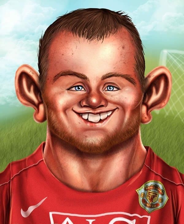 Rooney Caricature