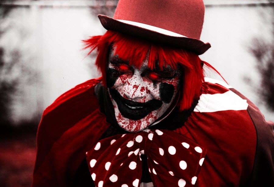 Red Evil Clown