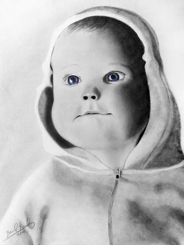 Child Pencil Drawing
