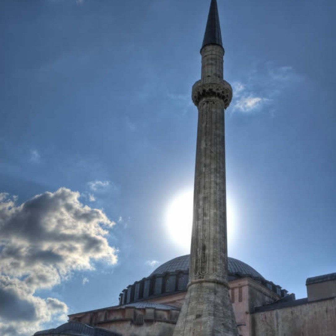 Agia Sofia Mosque in the Greek Island of Limnos