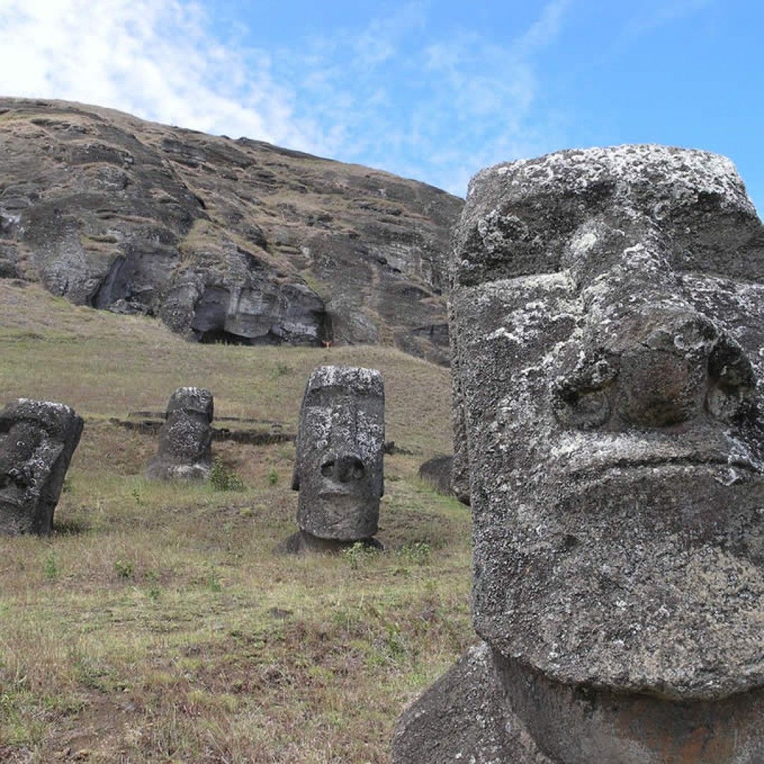 Easter Island in the Polynesian Triangle