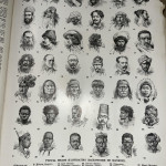 This guide on “Heads of Mankind” I found in an old dictionary from 1946