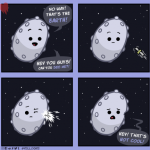 NASA attack an innocent meteor