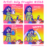 Artist's daily struggles #1568