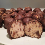 Cookie dough filled chocolates