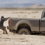 Yup, that is me. The Idiot stuck in a silt bed in a Ford F350 Tremor