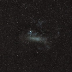 Large Magellanic Cloud shot at 50mm, using a kit lens 18-55mm