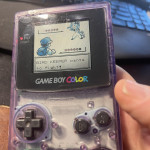 Lil throwback to 1995. Game boy in atomic purple and works great 🐕