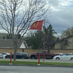 Put up the flag boss