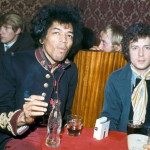 Jimi Hendrix and Eric Clapton - 1967