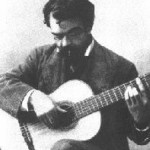 Francisco Tárrega, Spanish composer and guitar artist was born today (1852)