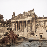 Ruins of the Reichstag one month after the fall of Berlin