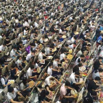 The entrance exam for chinese Central Academy of Fine Arts