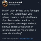 The PR work TV has done for cops is wild