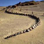 Fossil of 37 million years old Whale Skeleton found in Wadi Al Hitan, Egyptian desert