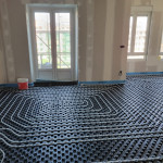 A friend of mine is having heated floors installed throughout her home
