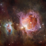 The Greater Orion Nebula in HSO RGB combination