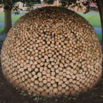 Firewood stacking perfection