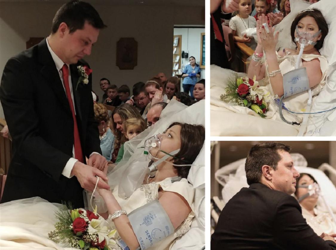 This woman got married in a hospital hours before she died of cancer